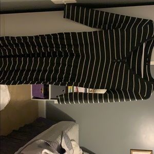 Quarter sleeve sweater dress